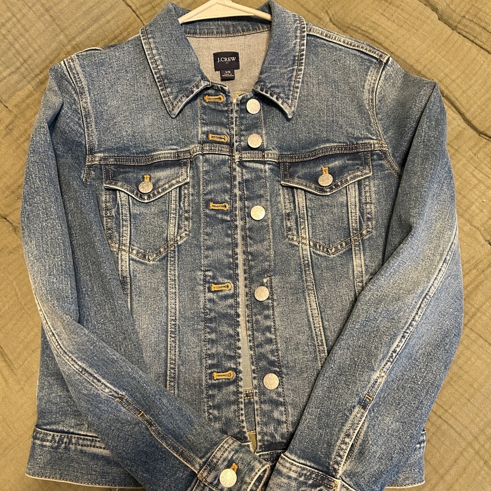 J. Crew Classic Blue Denim Jacket